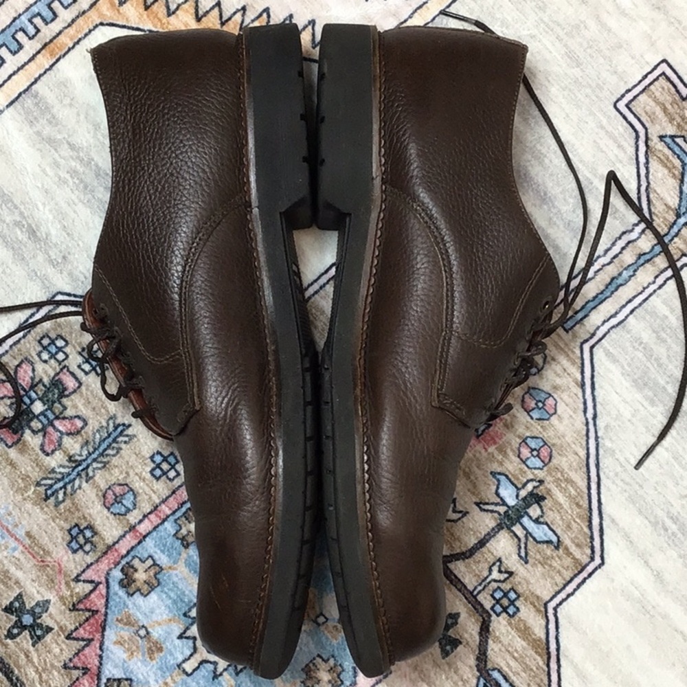 🇺🇸Red Wing Shoes Brown Leather Pebble Finish Lace Up Slip Resistant Sz.12 - Picture 11 of 13